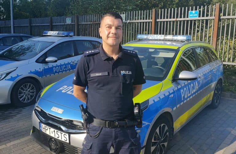 starszy aspirant Damian Piotrowski,