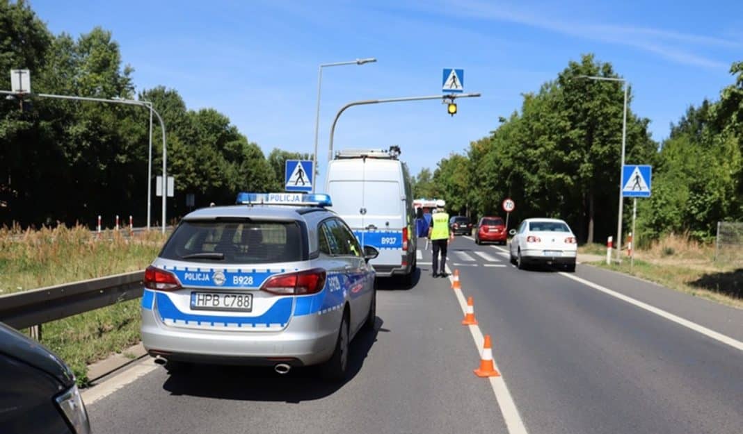 potrącenie na przejściu