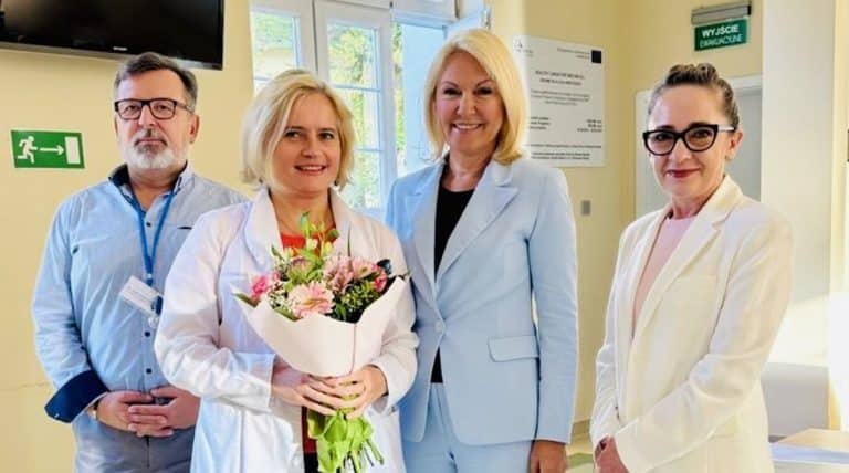 Dr Agnieszka Biernacka nowym ordynatorem w W-MCCP