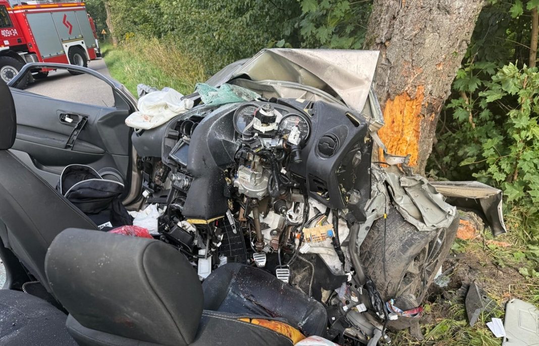 wypadek między Górowem Iławeckim a Kamińskiem