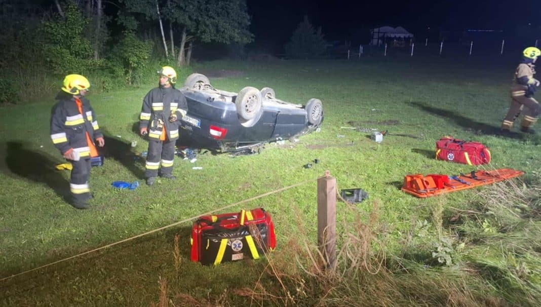 wypadek w Szwarcenowie