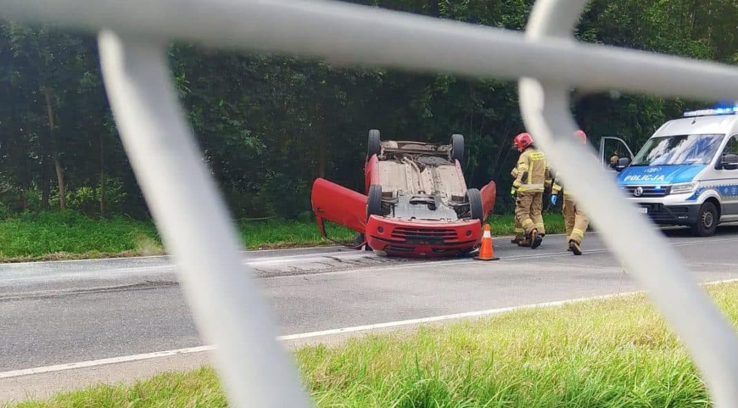 wypadek w Ostródzie