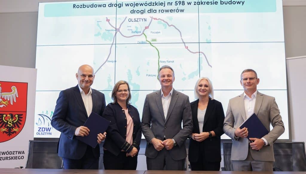 budowa nowej ścieżki drogowej