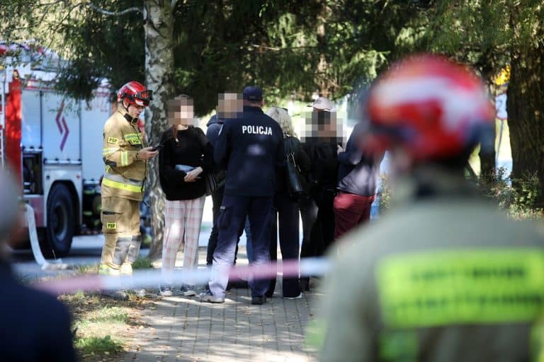 ewakuacja na Osiedlu Generał&oacute;w