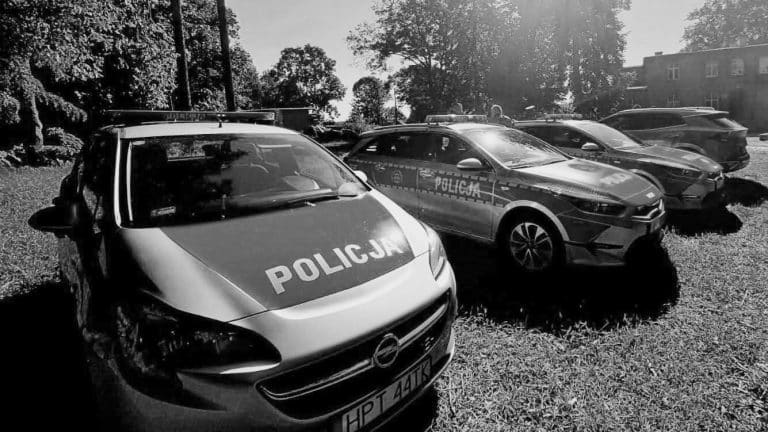 radiowozy policyjne, poszukiwania