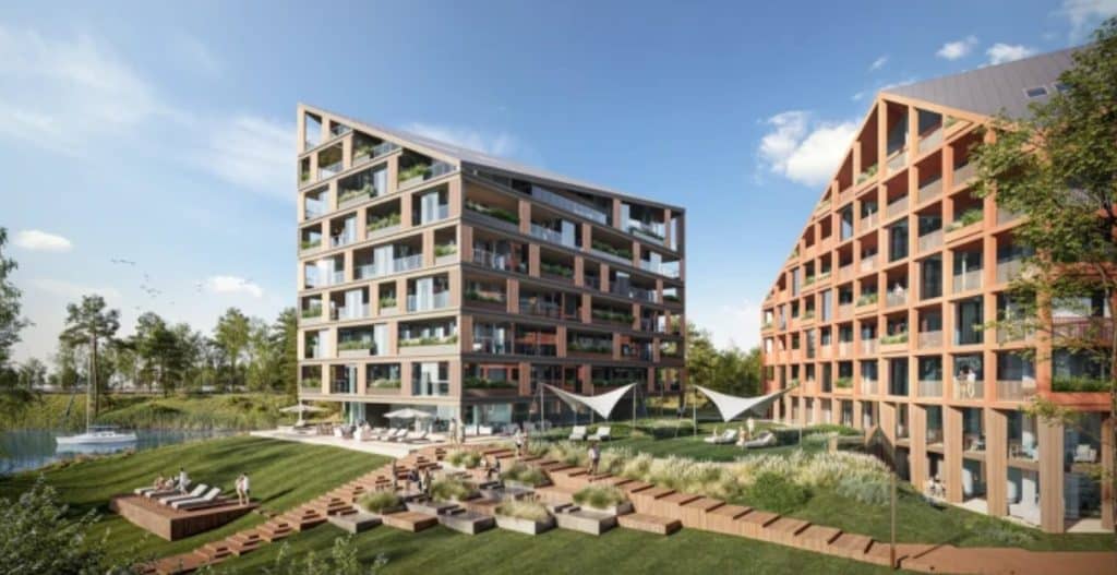 Na Mazurach rusza kolejna inwestycja hotelowa. - Zbudują wielki hotel na Mazurach. Powstanie tuż nad brzegiem jeziora