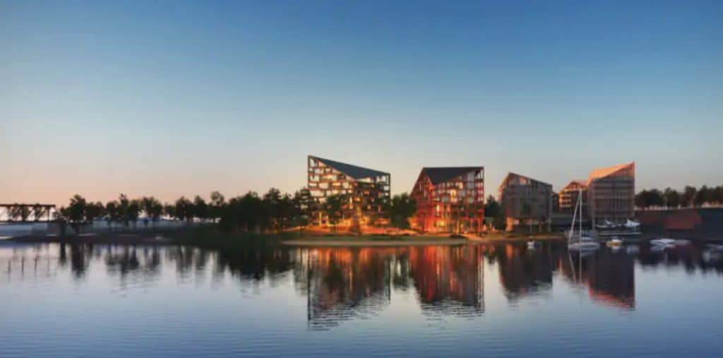 Na Mazurach rusza kolejna inwestycja hotelowa. - Zbudują wielki hotel na Mazurach. Powstanie tuż nad brzegiem jeziora