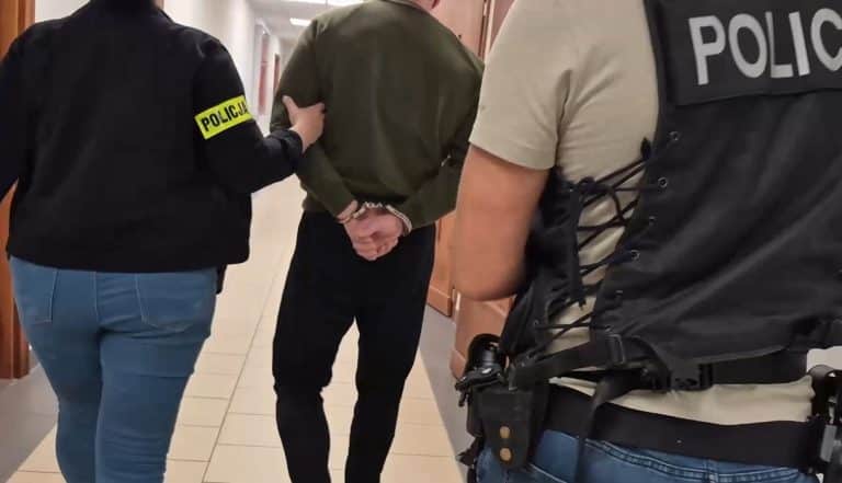 aresztowany za rozbój