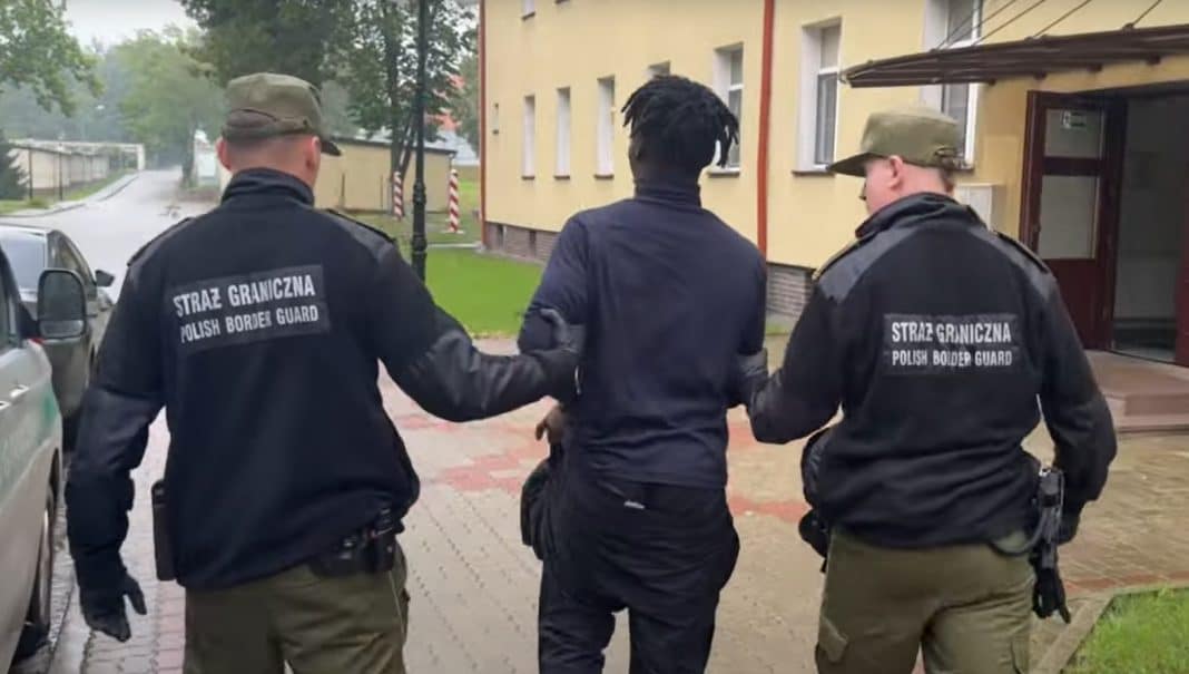 zatrzymany cudzoziemiec