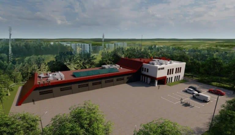 projekt strażnicy na Jarotach