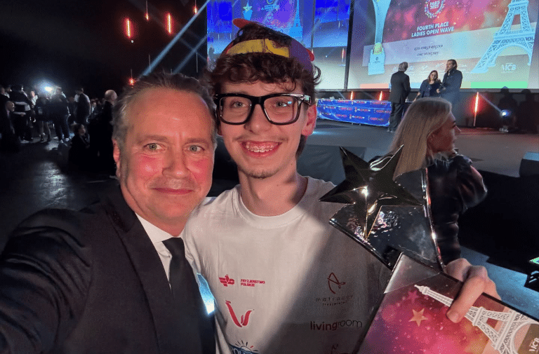 aleksander matracki z ojcem andrzejem matrackim