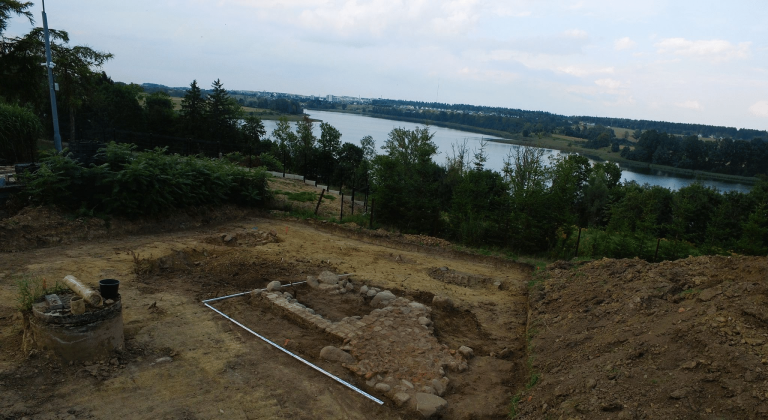 odkycie średniowiecznego zameczka bertingen pod olsztynem