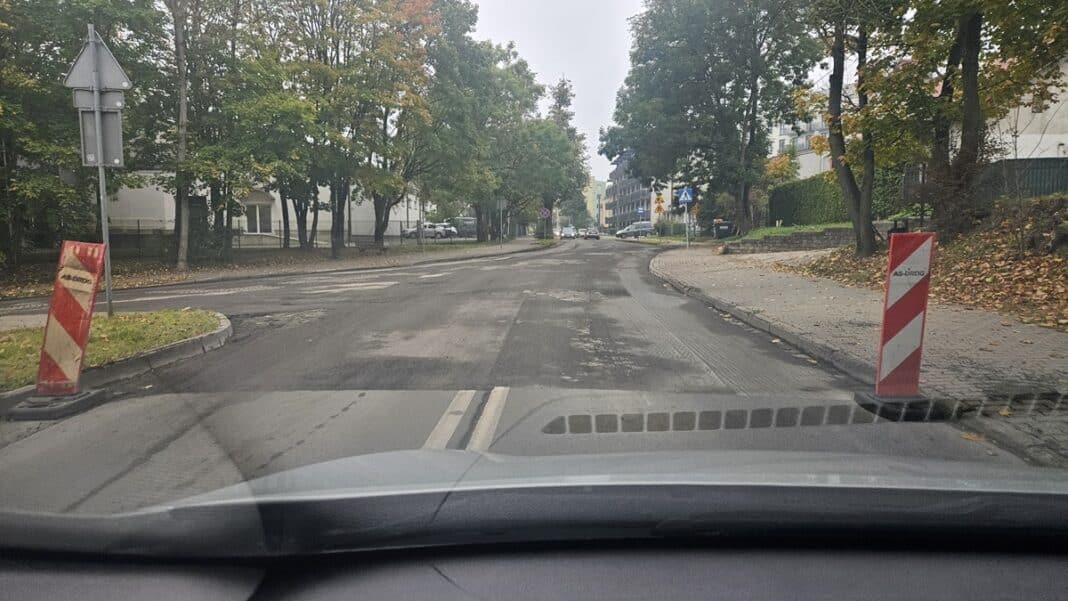 ul. Zientary-Malewskiej w remoncie