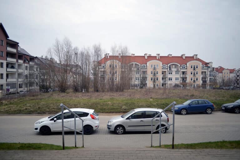 Lokalizacja pętli na osiedlu Generałów