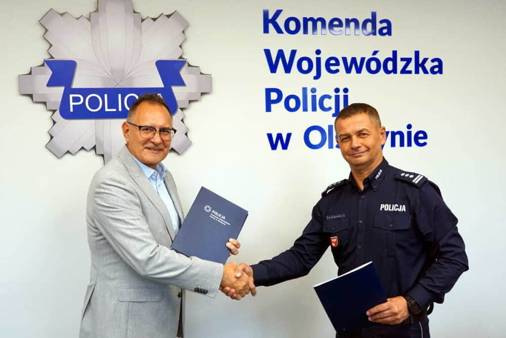 Podpisanie listu intencyjnego w sprawie budowy komendy w Lidzbarku