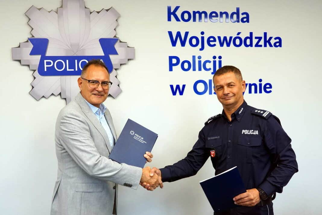 Podpisanie listu intencyjnego w sprawie budowy komisariatu w Lidzbarku