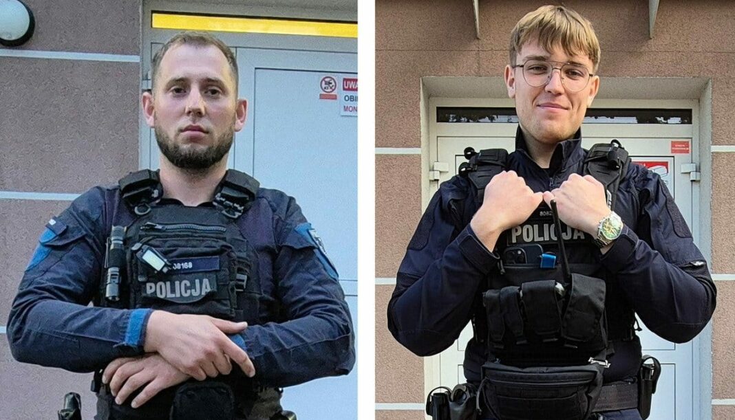 policjanci z Działdowa