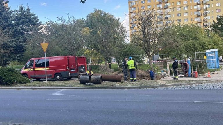 naprawa sieci ciepłowniczej