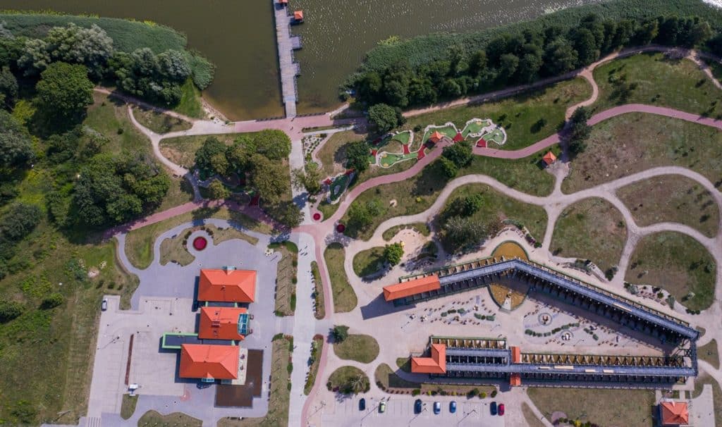 Gołdap - widok na molo