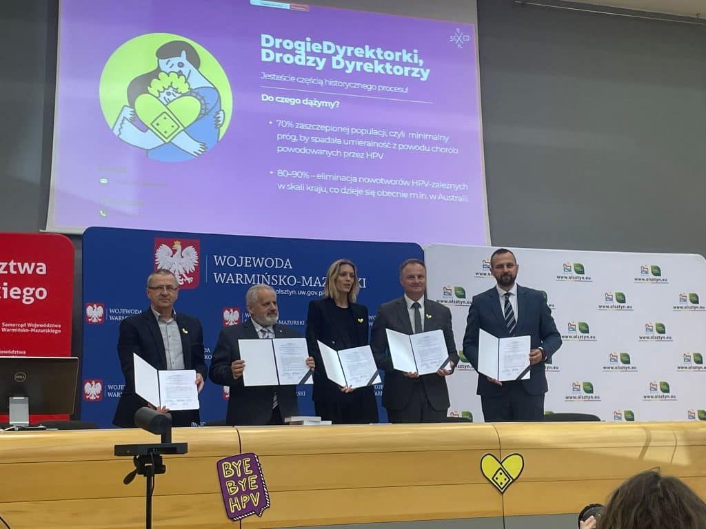 Anja Rubik podpisała z włodarzami list intencyjny. - Gwiazda modelingu Anja Rubik w Olsztynie. Rozpoczyna współpracę z władzami