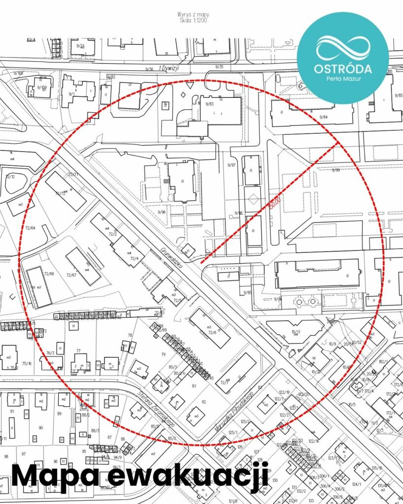 Niebezpieczne znalezisko. - Trwa wielka ewakuacja w mieście na Mazurach! Mieszkańcy wezwani do opuszczenia domów