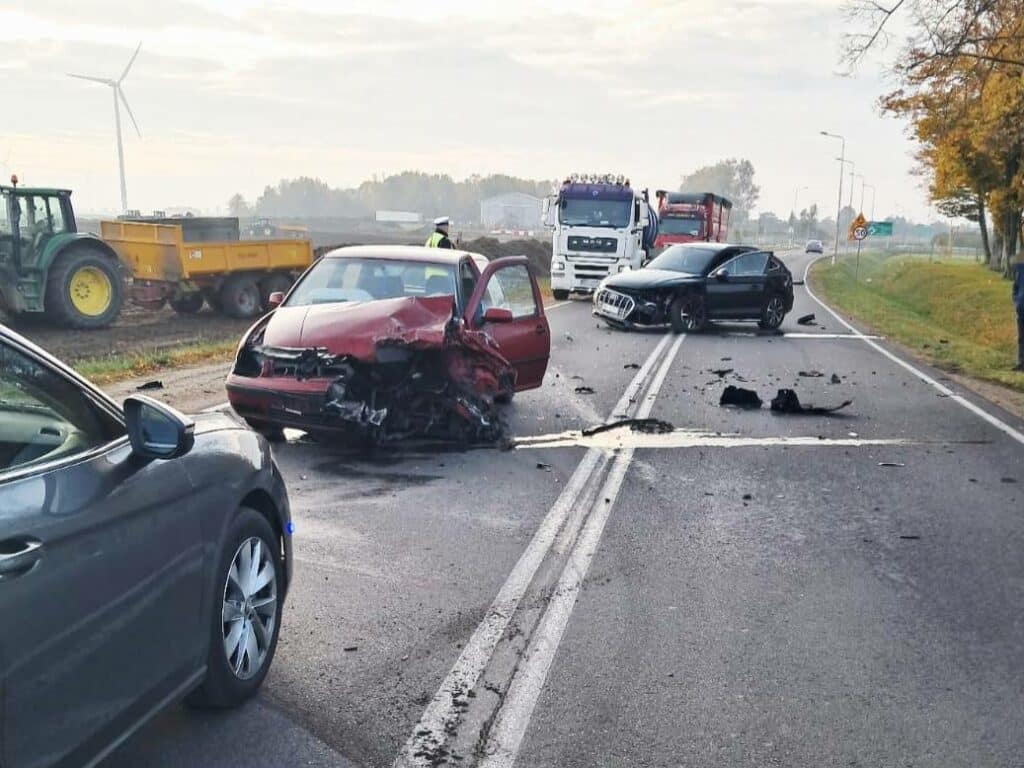 Kobieta wymusiła pierwszeństwo. - 33-latka uderzyła w audi. Zagapiła się, czy myślała, że zdąży?