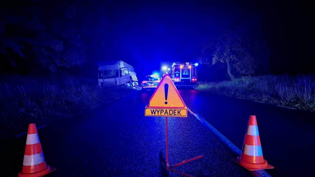 wypadek śmierteley w Kurzętniku