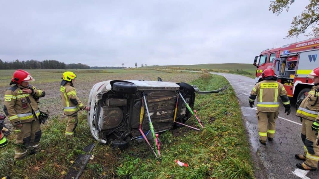 kolizja w powiecie giżyckim