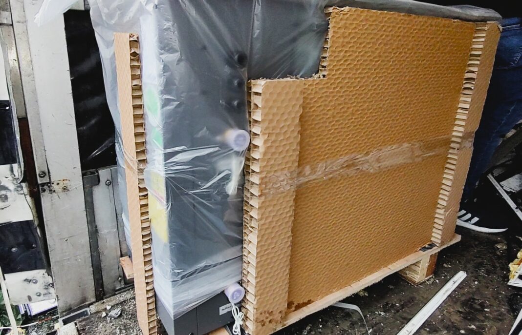 ukradziona pompa ciepła