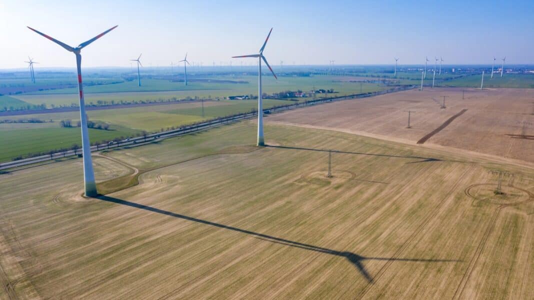 ferma wiatrowa