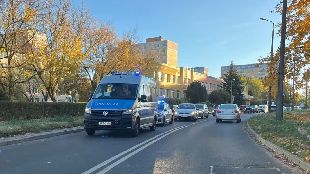 potrącenie na ul. Wańkowicza