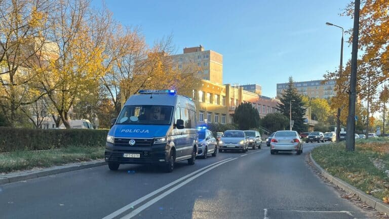 potrącenie na ul. Wańkowicza