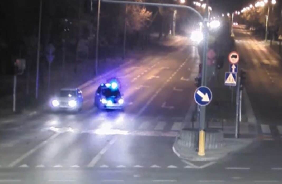 18-latek bez urpawnień prawie potrącił