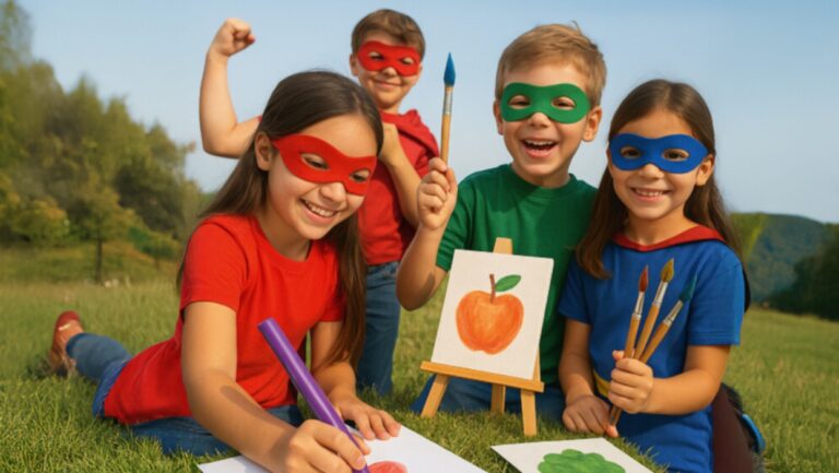 mam super moc dbam o zdrowie - konkurs plastyczny