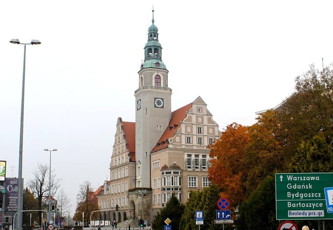 ratusz w Olsztynie