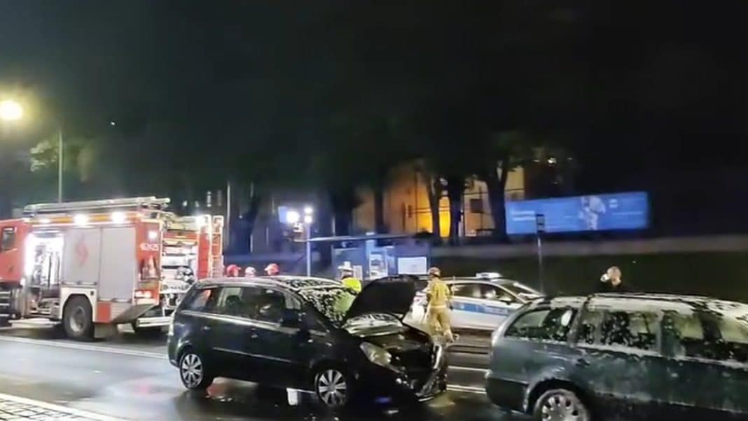 zderzenie w centrum iławy