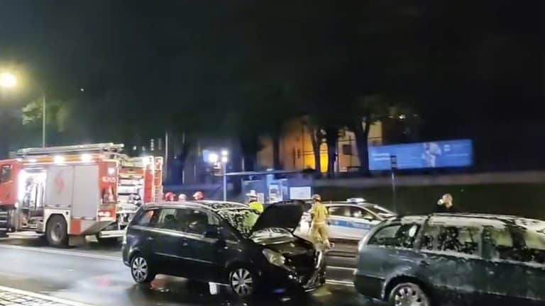 zderzenie w centrum iławy
