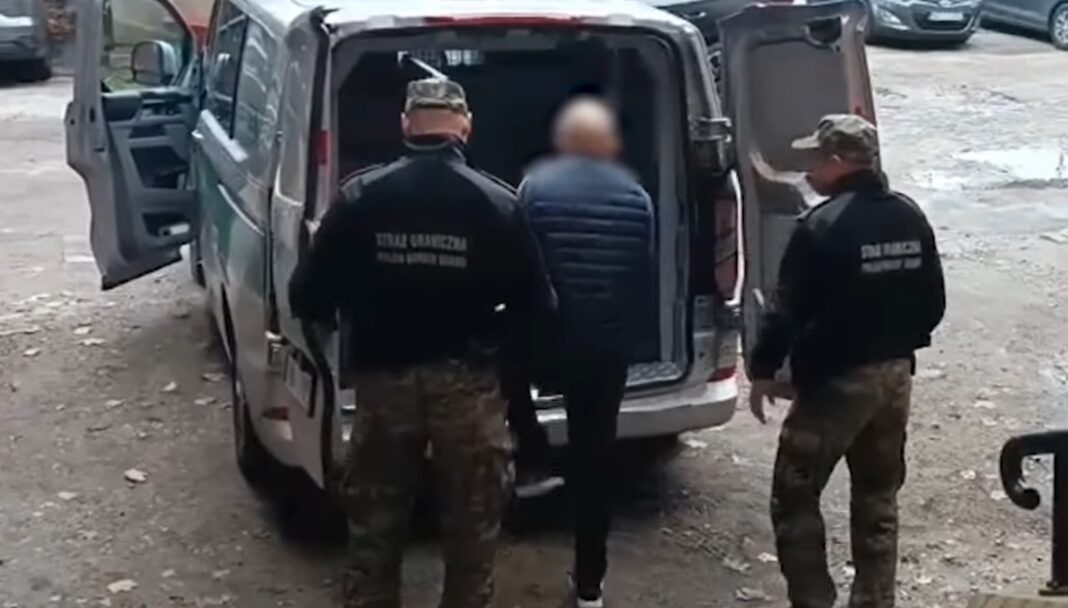 wydalony Białorusin