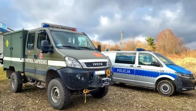 niewybuch w Ostródzie