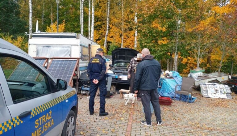 strażnicy odwiedzają Pana Wojciecha