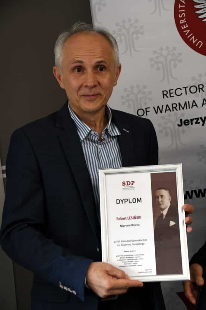 Poznaliśmy laureatów XVI edycji Konkursu Dziennikarskiego w Olsztynie. - Dziennikarze z Warmii i Mazur nagrodzeni. Oto zwycięzcy prestiżowego konkursu