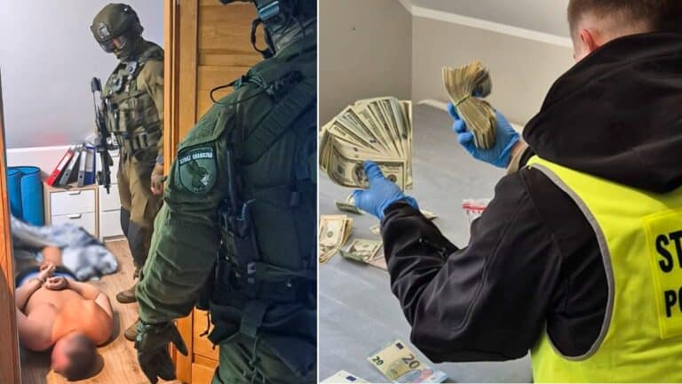 gang ukraińców rozbity