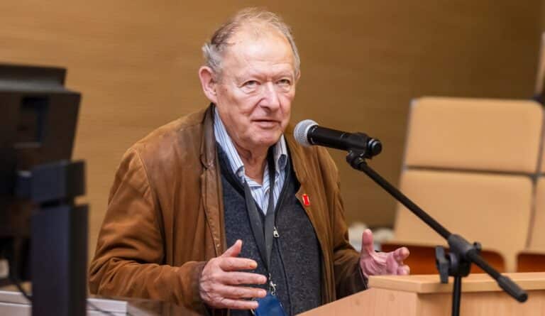 Adam Michnik na UWM-ie
