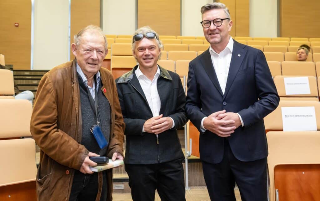 Padły słowa, które poruszyły całą salę. - Adam Michnik w Olsztynie. Nie krył emocji