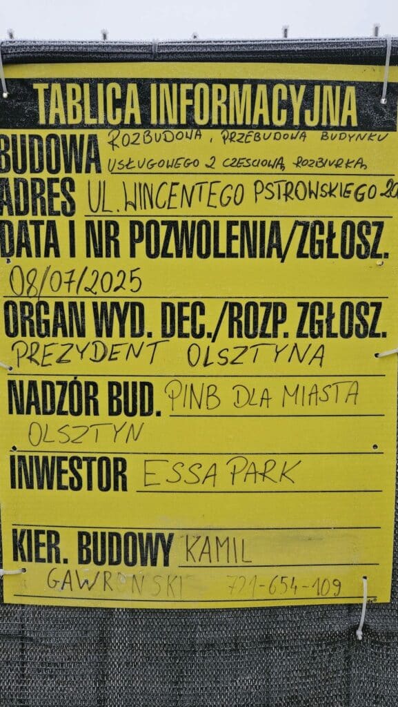 Ruszyły prace budowlane w popularnym punkcie handlowym Olsztyna. - Nowa inwestycja między Castoramą i Kauflandem w Olsztynie. Ruszyła budowa