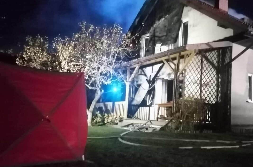 pożar w Chrzanowie nie żyje kobieta