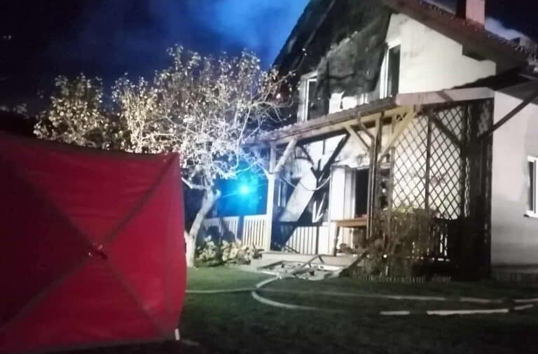 pożar w Chrzanowie nie żyje kobieta