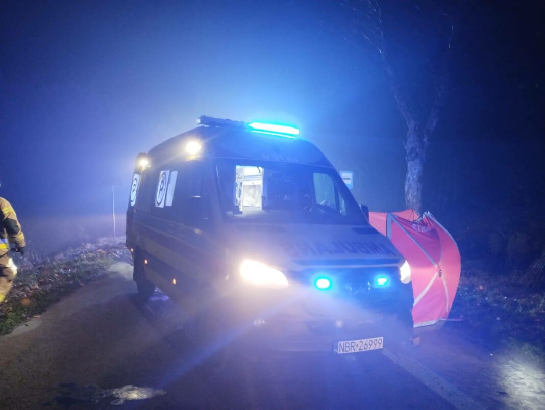 Tragiczny wypadek. Nie żyje kierowca opla