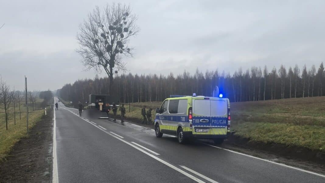 blokada drogi wojewódzkiej