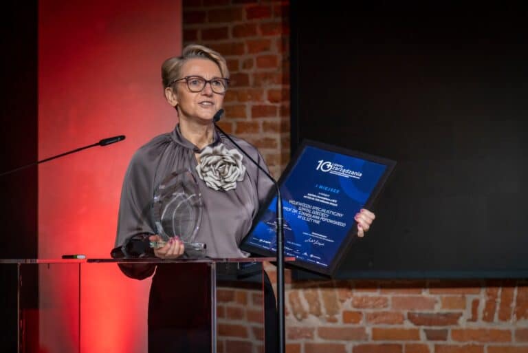 pierwsze miejsce w rankingu dyrektor szpitala dzieciecego